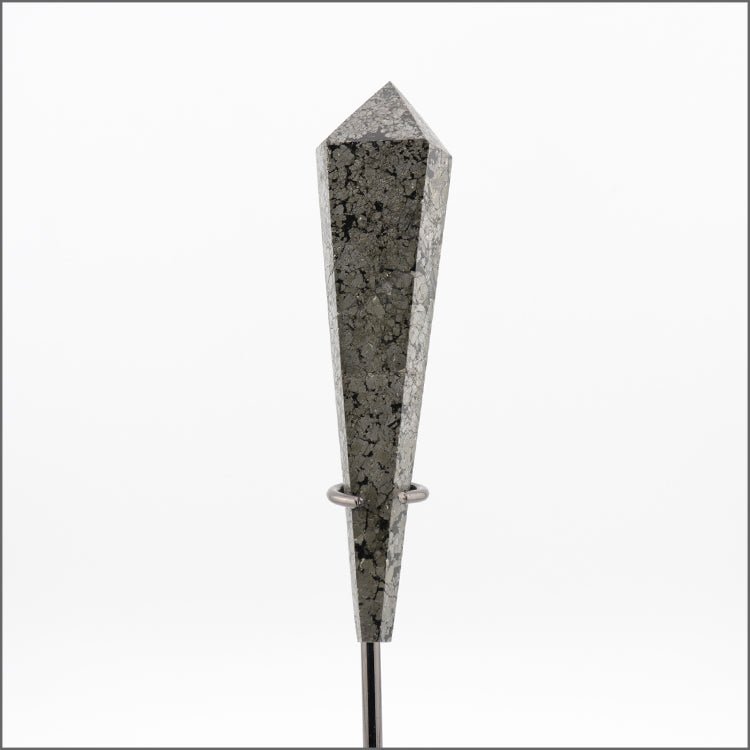 Sceptre en Pyrite