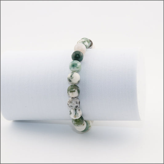 Bracelets Agate Mousse