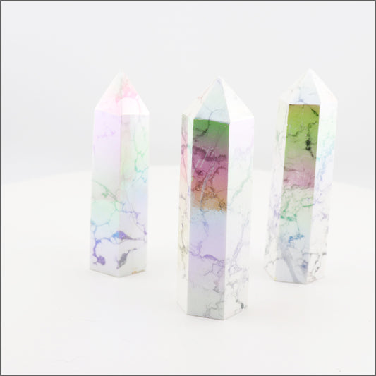 Tour en Howlite Aura